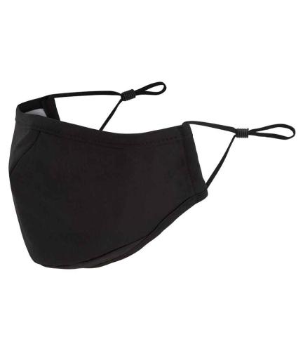 Premier HeiQ Viroblock 3-Layer Face Mask - BLK - ONE